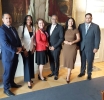 Delegacion di Parlamento di Aruba bishita representante di Aruba den Raad van State