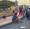 Tres dama herida despues cu UTV a bolter na rotonde di Wayaca