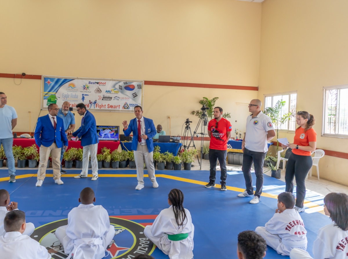 Chaco Taekwondo Academy a sali Best Team den Aracari Cup