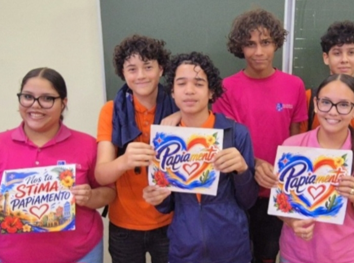 'Papiamento ta Bibo' na Filomena College MAVO