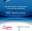 Gamma IT Solutions ta wordo acredita cu ISO 9001: 2015 Quality Management System Certification