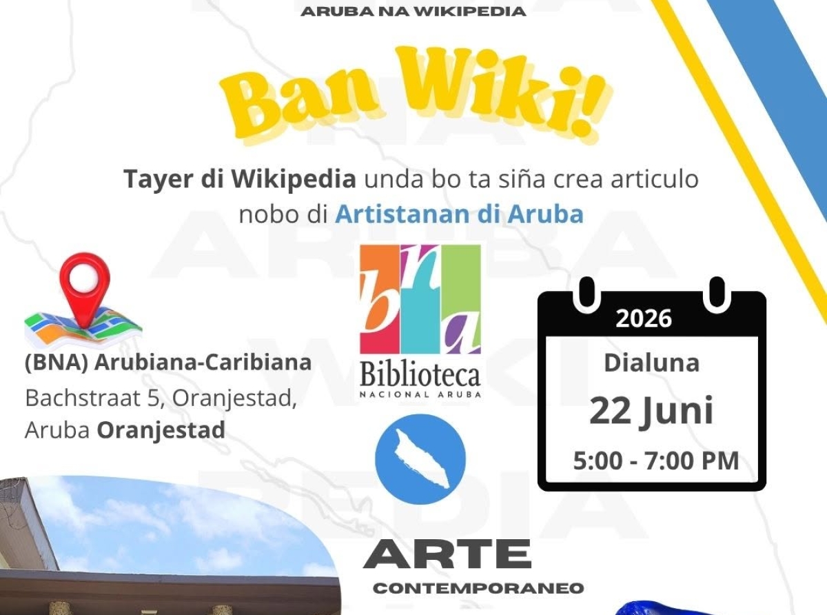 Edit-a-thon ta marca clausura di proyecto piloto