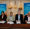 Aruba Airport Authority y Utilities Aruba a firma MoU pa explora solucionnan duradero pa e futuro di Aruba