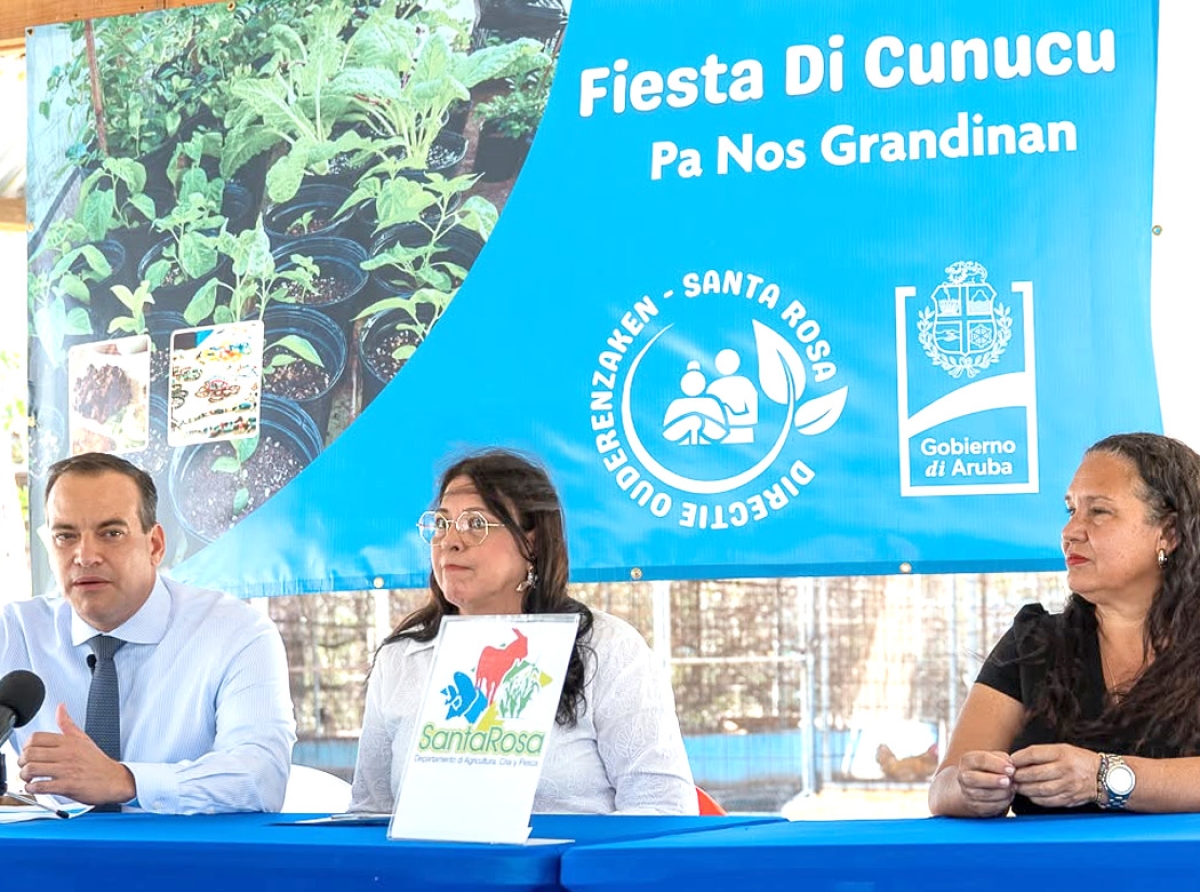 Minister Geoffrey Wever ta spera un cantidad grandi adulto mayor den ‘Fiesta di Cunucu’