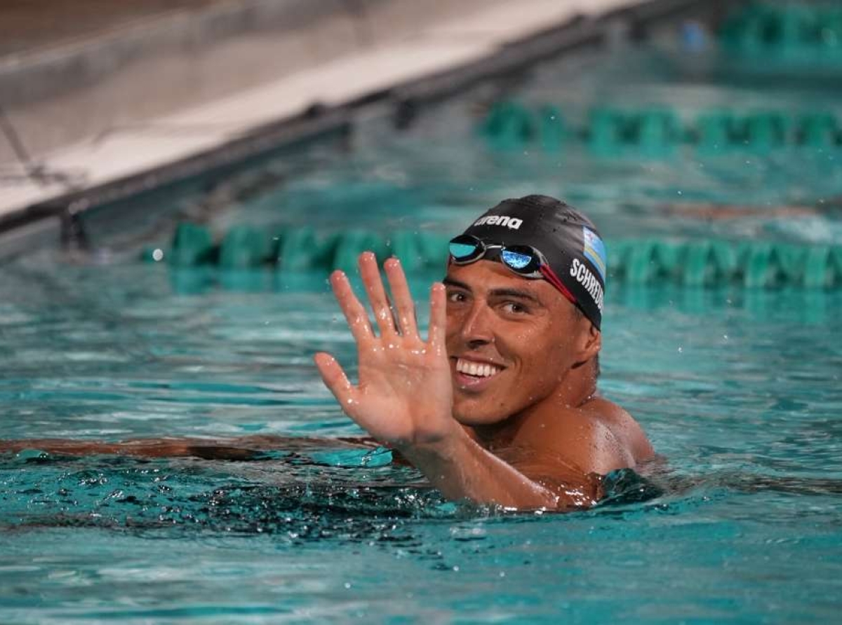 Mikel Schreuder ta kibra record nacional na TYR Pro Swim Series