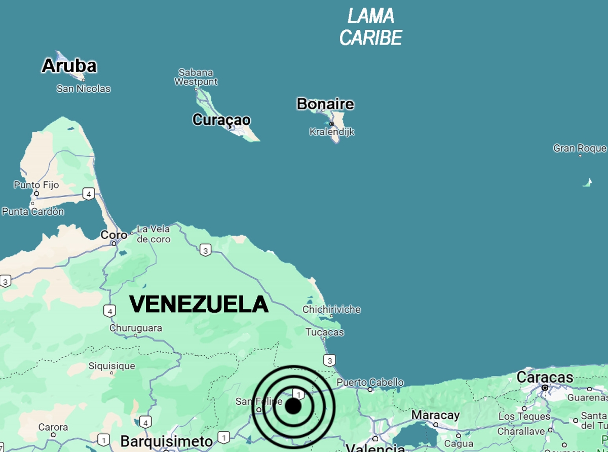 Temblor pisa di riba 7.2º registra cerca islanan ABC