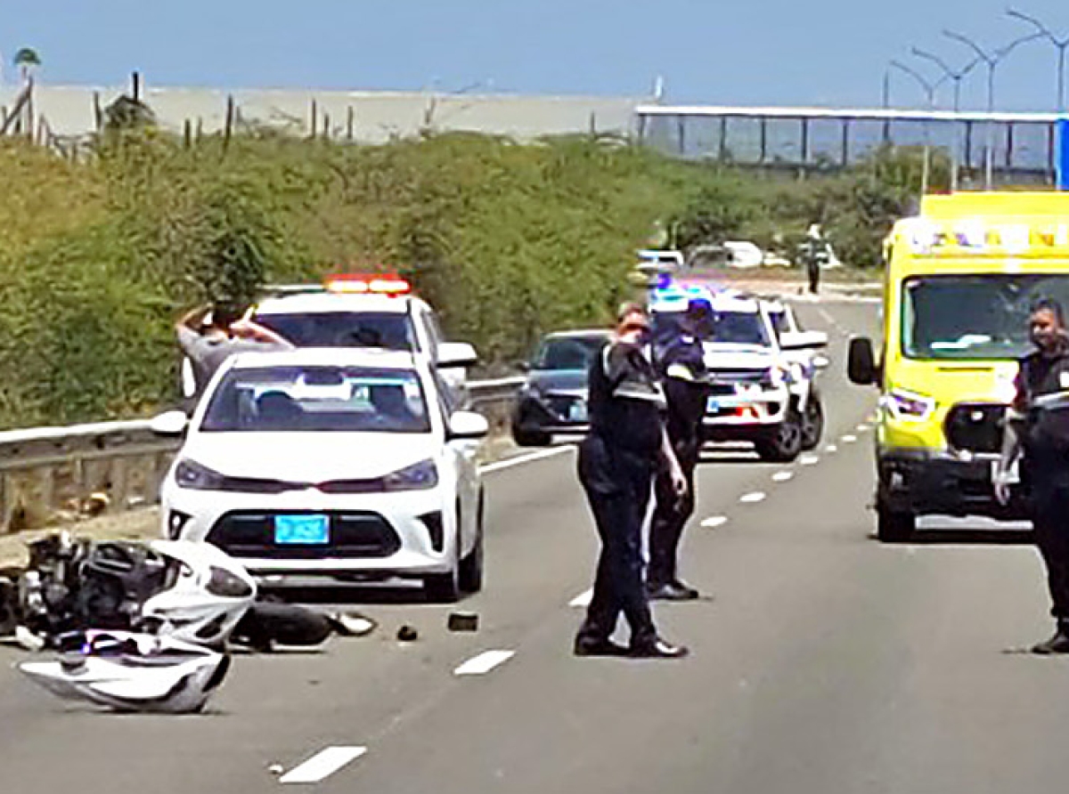 Accident fatal cu motorcycle riba Green Corridor