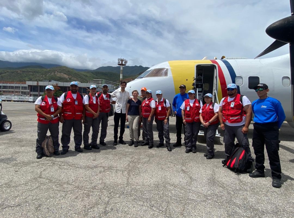 Prome ekipo di asistencia humanitario di Aruba a yega na Venezuela