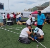 Boluntarionan Arubiano a yuda mas cu shen pashent den prome dia di operacion na Venezuela