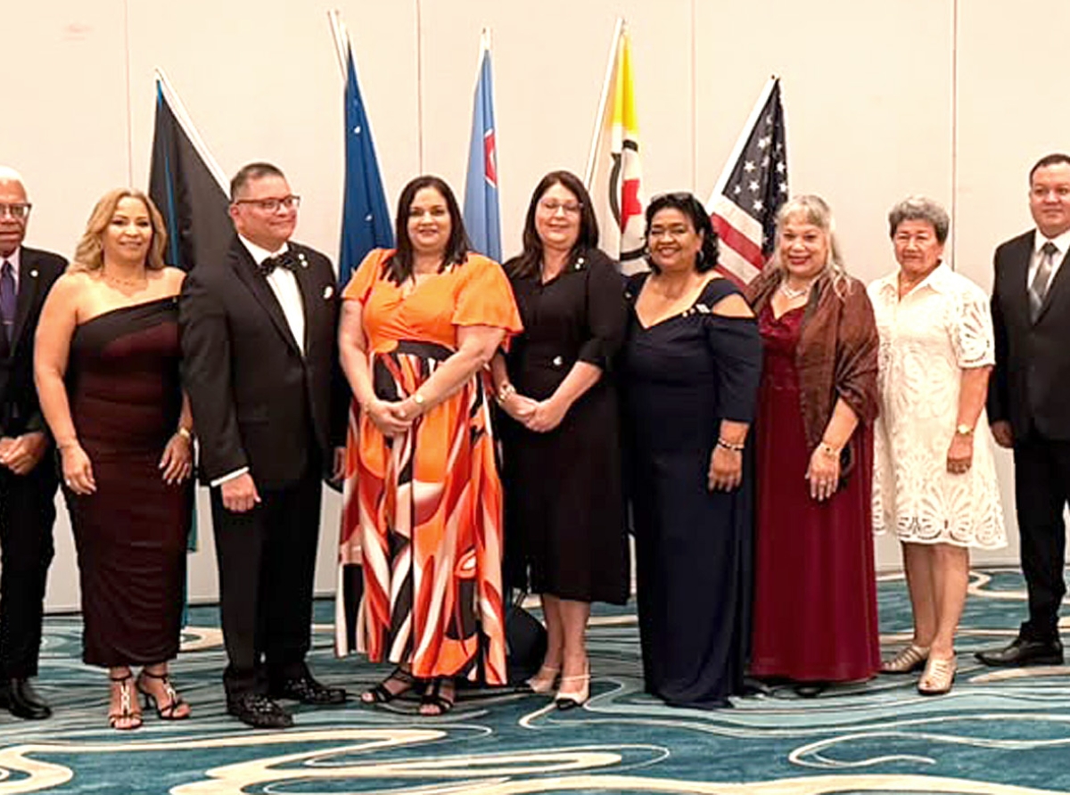 Aruba Lions Club a instala nan directiva nobo
