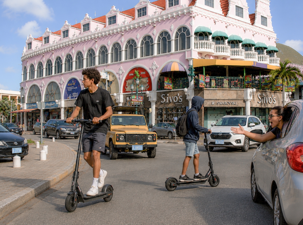 Prohibicion di E-Steps no ta algo solamente na Aruba sino ta un tendencia internacional y ta proteha siguridad publico