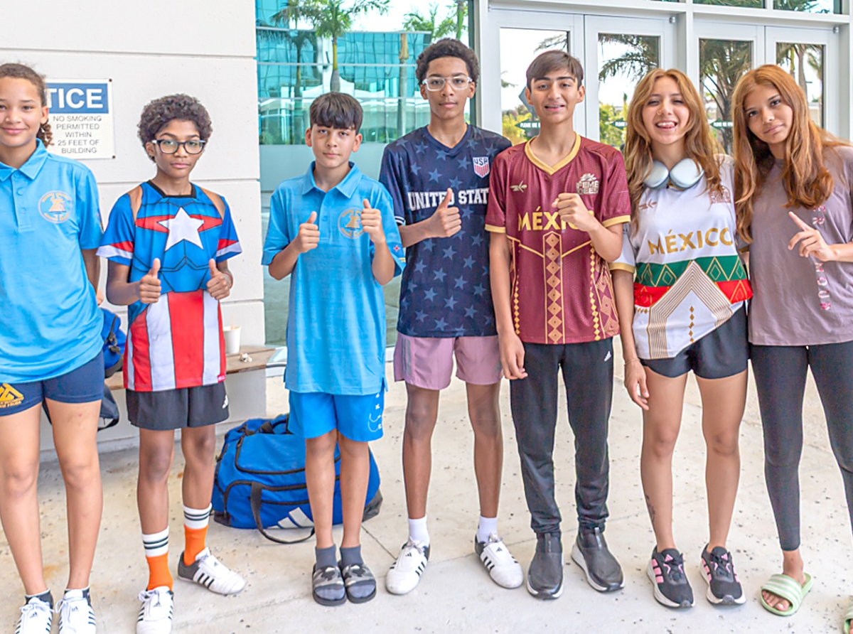 Resumen di Taekwondo Team Aruba na AAU Nationals na Merca