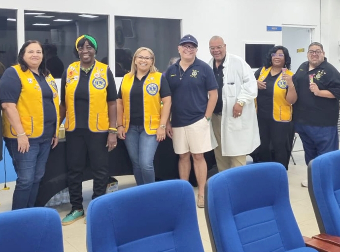 Exitoso Feria di Salud organiza pa Aruba Lions Club