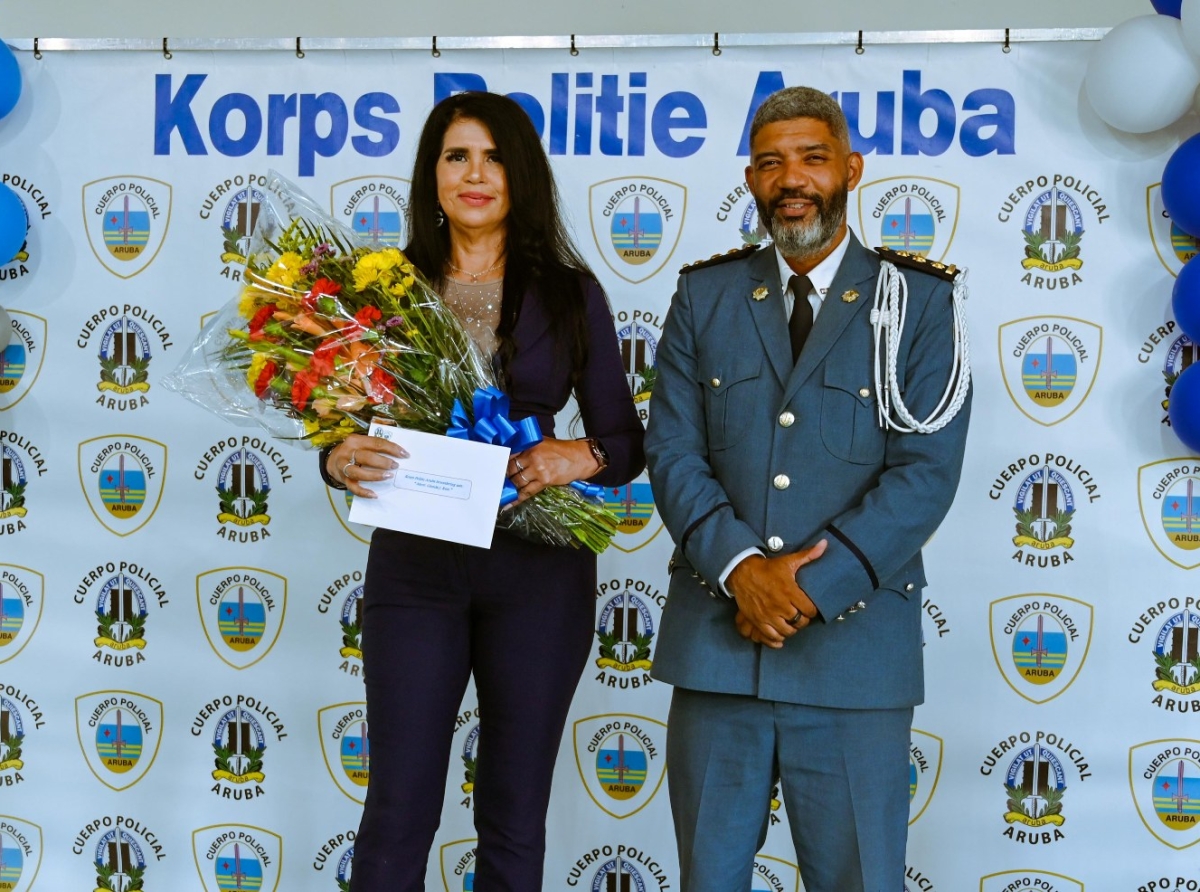 Promocion y hubileo den Cuerpo Policial Aruba