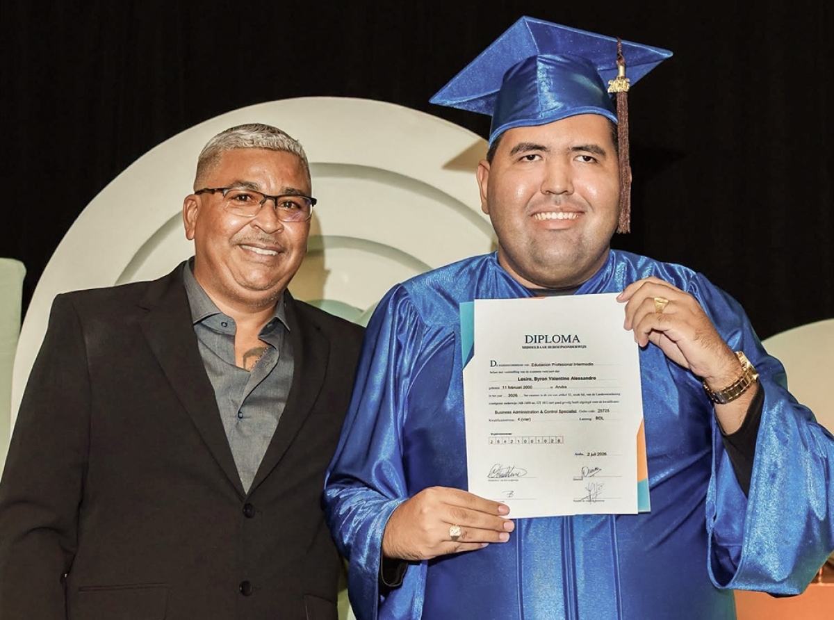 Adulto autista a gradua Colegio EPI Sector Economia