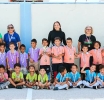 Arco Iris Kleuterschool a trece alumnonan den ambiente di Copa Mundial