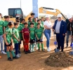 Construccion a start pa e veld di FIFA Turf na SV Bubali