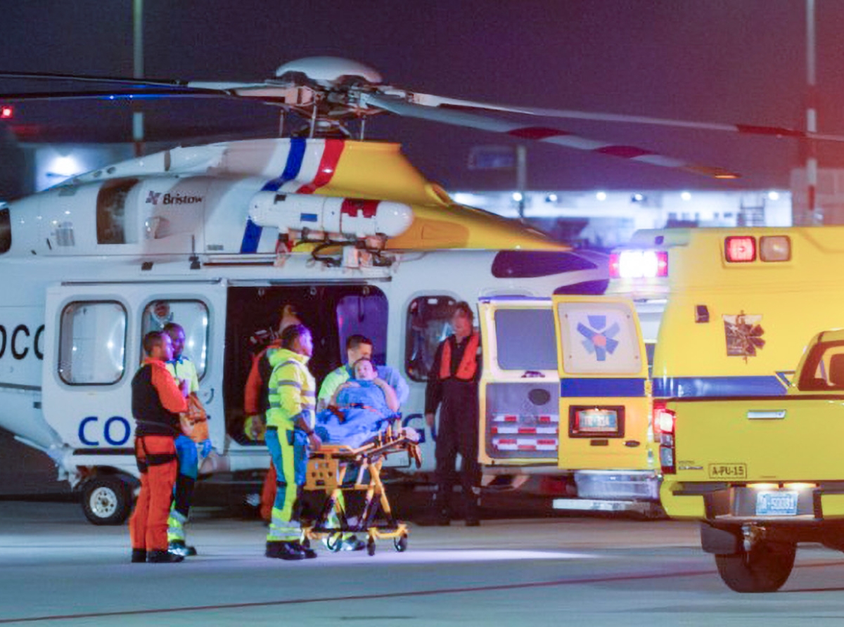 Wardacosta cu rescate riba lama grandi mas di 320 km panort di Aruba