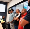 DTI y WEB Bonaire a bishita Elmar pa conoce nan operacion den smart grid y energia solar