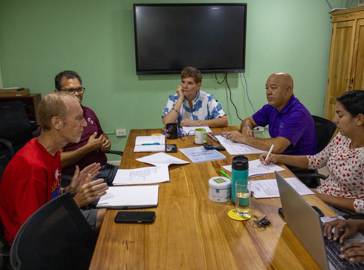 Comite Olimpico Arubano a reuni cu Aruba Sailing Association