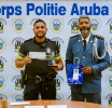 Cuerpo Policial a duna reconocemento na empleado di luna di april, mei y juni 2026