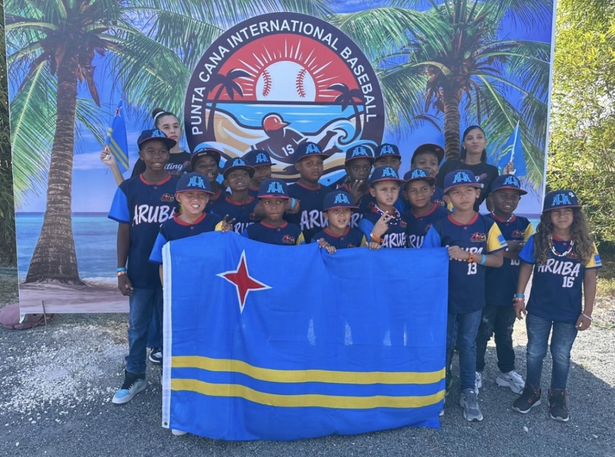 Unity Aruba Team Briya na Torneo Internacional di Baseball JMD na Punta Cana