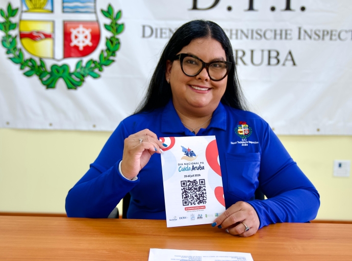 Gobierno y DTI ta apela na comunidad pa pone siguridad prome durante Dia Nacional pa Cuida Aruba