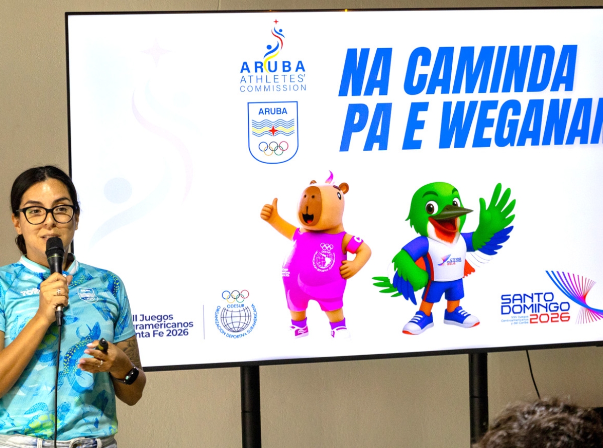 Ekipo di TEAMARU a participa den seminario di balornan Olimpico y Anti-dopahe