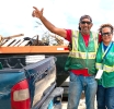 Comunidad a colecta mas cu 211 ton di sushi durante Dia Nacional pa Cuida Aruba
