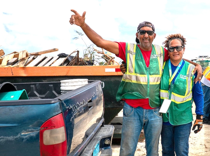 Comunidad a colecta mas cu 211 ton di sushi durante Dia Nacional pa Cuida Aruba