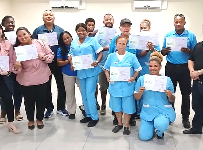 Grupo di Trahador di Casa del Mar awor sa hopi mas di ‘Aruba’