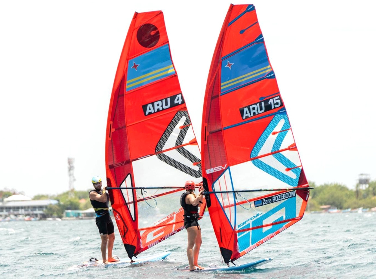 Ekipo di sailing cu gran prestacion durante dia 3 na Santo Domingo 2026