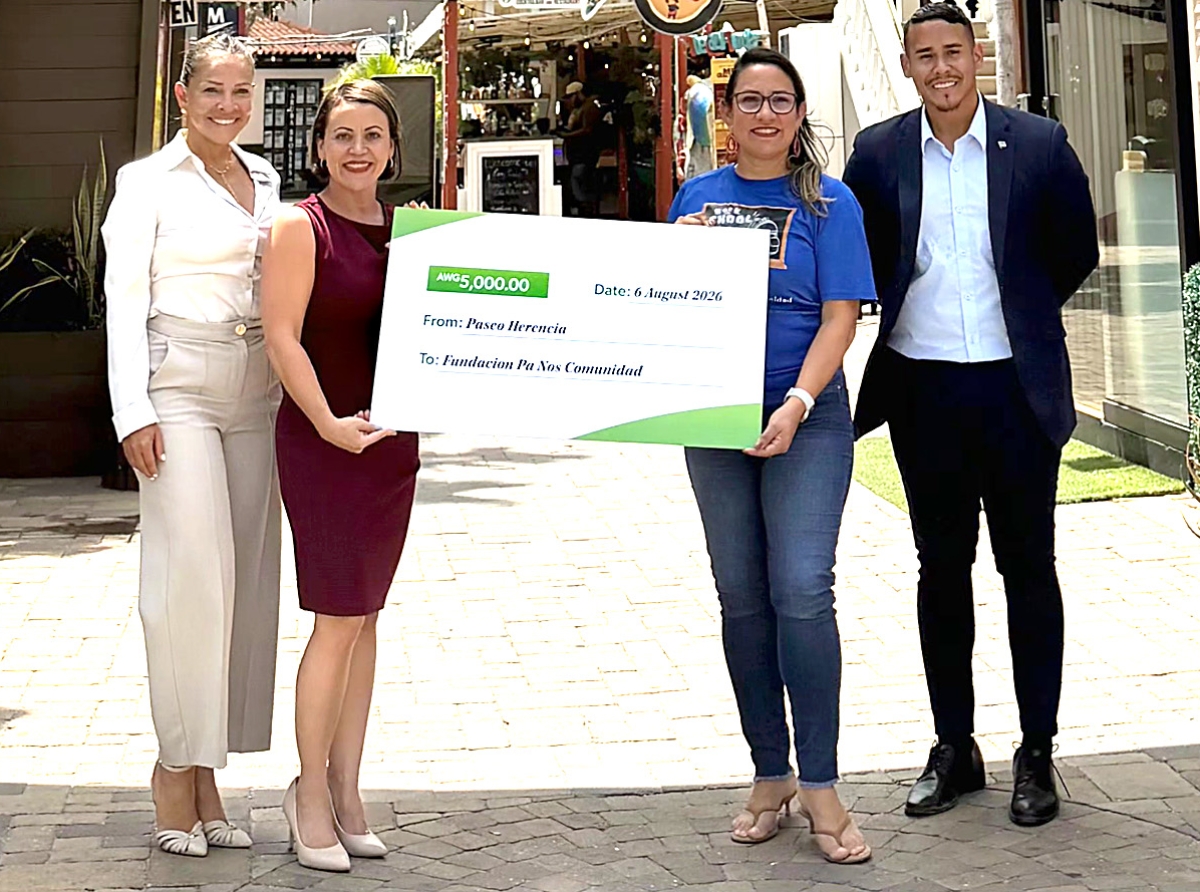 Paseo Herencia ta contribui na 'Common Good'