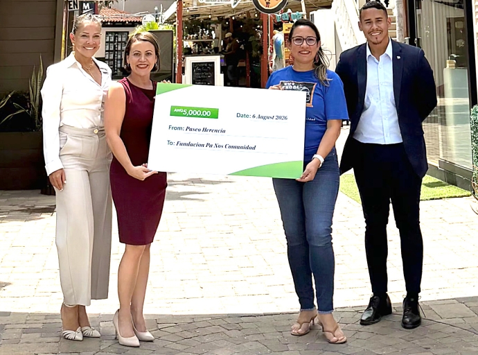 Paseo Herencia ta contribui na 'Common Good'
