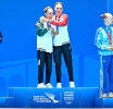Kim y Janneke a logra medaya di Oro pa competencia Duet Free