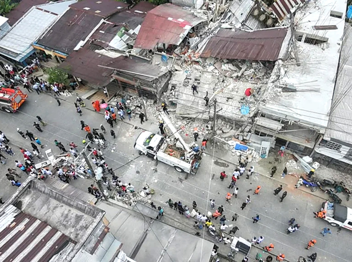 Colombia oficialmente a duna declaracion di desastre debi na temblor devastador di 7.4º