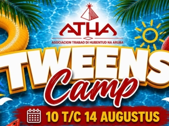 ATHA e dianan aki ta pasando rond cu nan Tweens Camp 2026