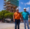 Restauracion di toren di Willem III na Fort Zoutman ta progresando satisfactoriamente