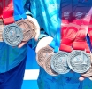 Team Acrobatic Routine di Aruba a obtene medaya di brons