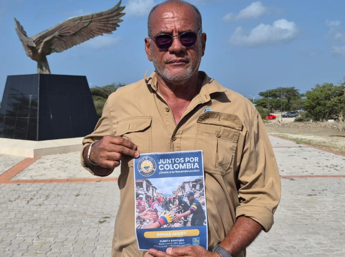 Asociacion Amigonan di Colombia cu campaña pa recauda fondo pa manda pa Colombia