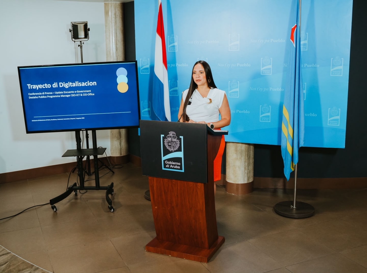 Aruba ta pone fundeshi pa un Gobierno Digital sostenibel