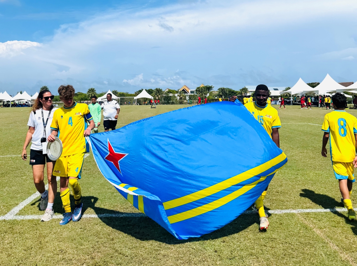 Aruba U14 ta cera CFU cu cabes na halto