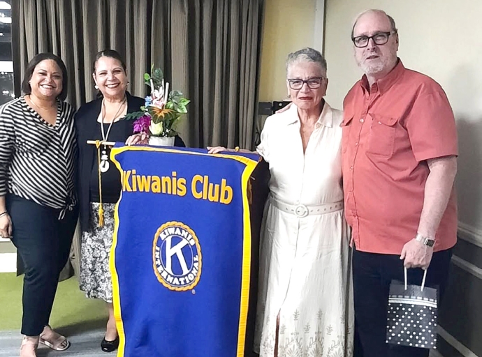 Kiwanis Club of Aruba a honra gran sostenedornan