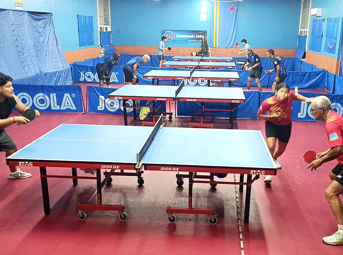 Resultado di weganan di Diamars anochi di Ping Pong