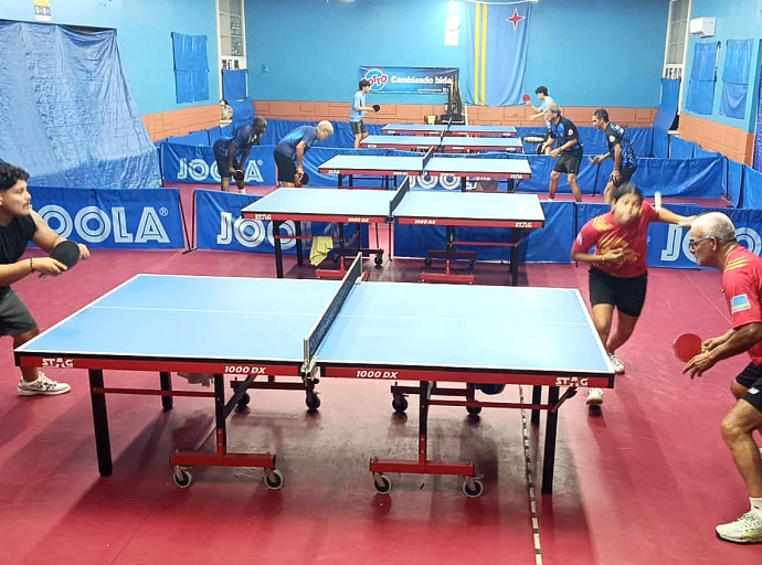 Resultado di weganan di Diamars anochi di Ping Pong