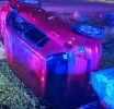 Dos auto envolvi den accidente serio na Avenida Nelson O. Oduber