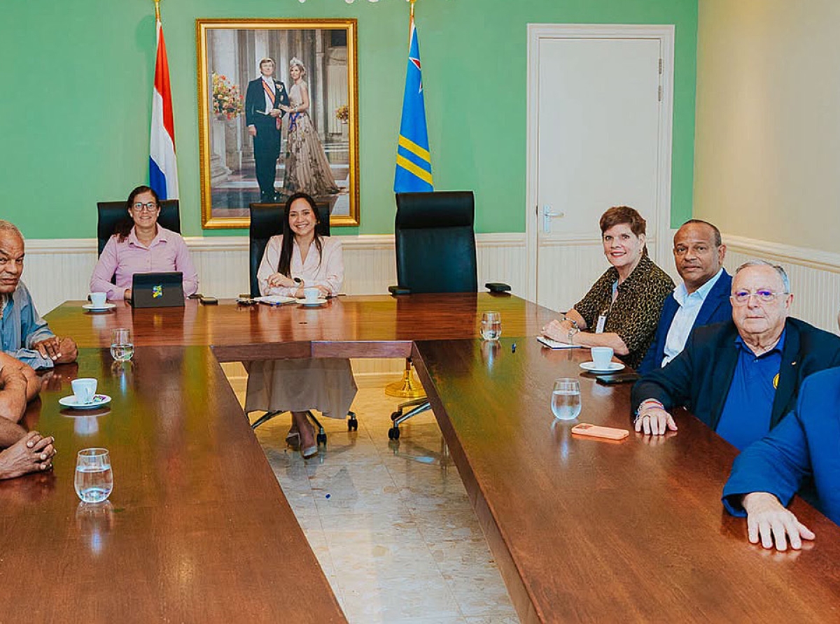 Federacion nobo di Judo a bishita Ministro di Deporte