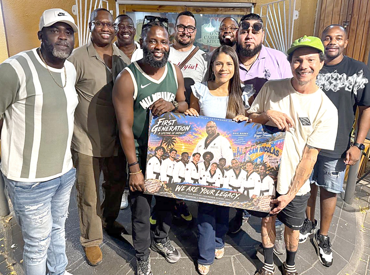 Homenahe na Eric Barry y su legado na San Nicolas