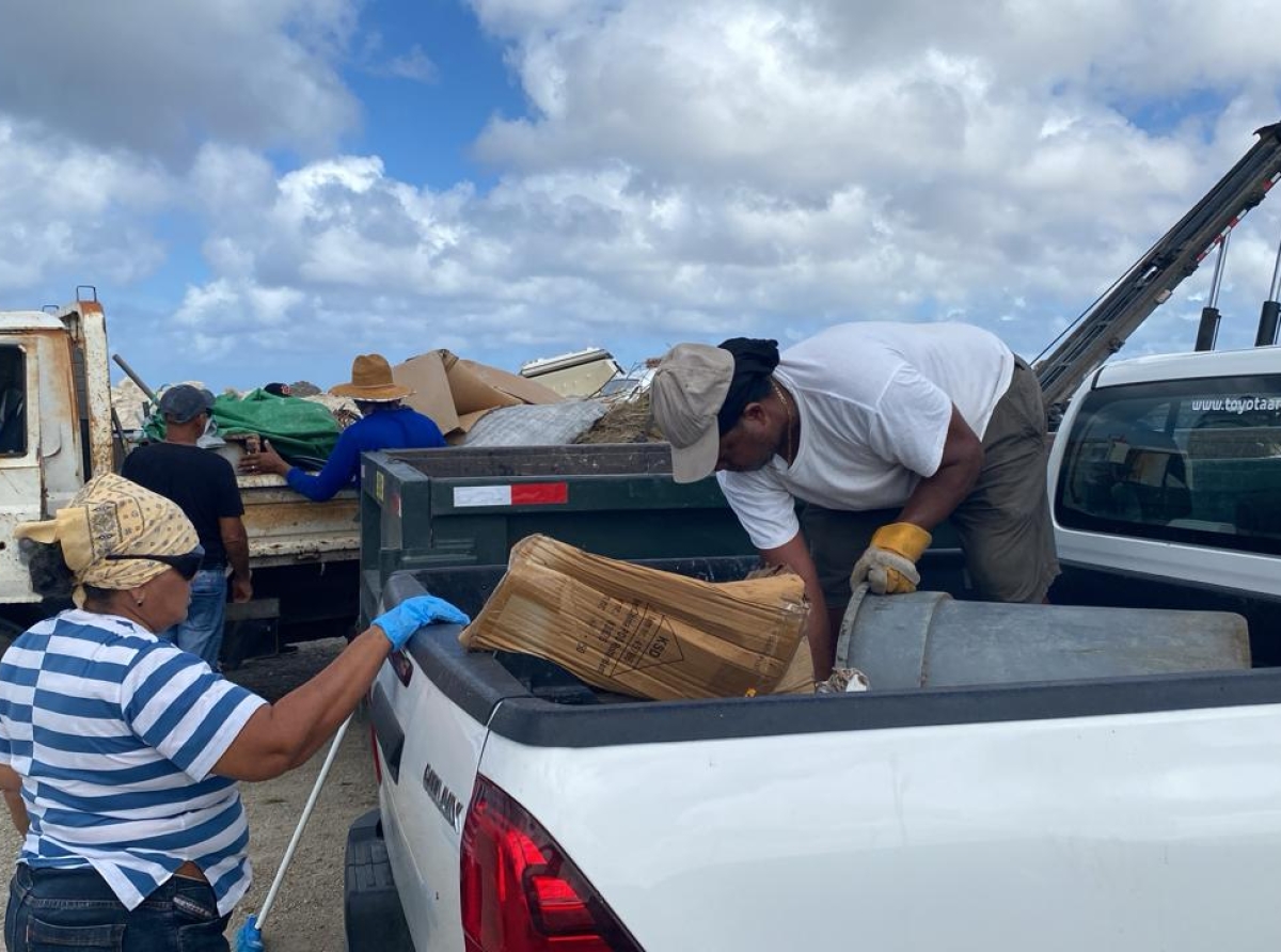 Mas instancia a uni den e accion di ‘Cuida Aruba’