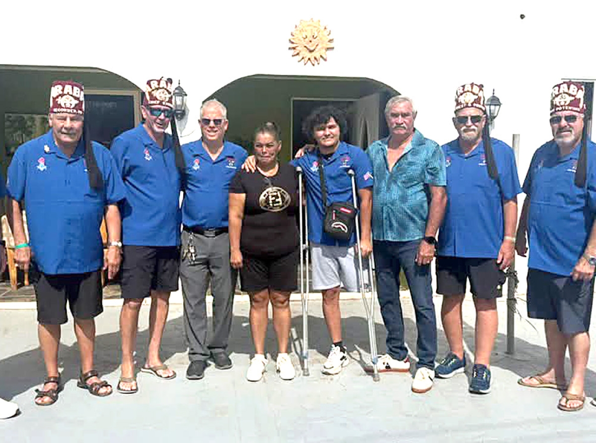 Aruba Shriners Club yudando muchanan cu mester di protesis haya yudansa gratis na Merca